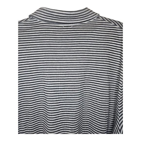 POLO RALPH LAUREN Men’s Gray Striped‎ Classic Fit Polo Shirt - Size XL - Picture 4 of 8